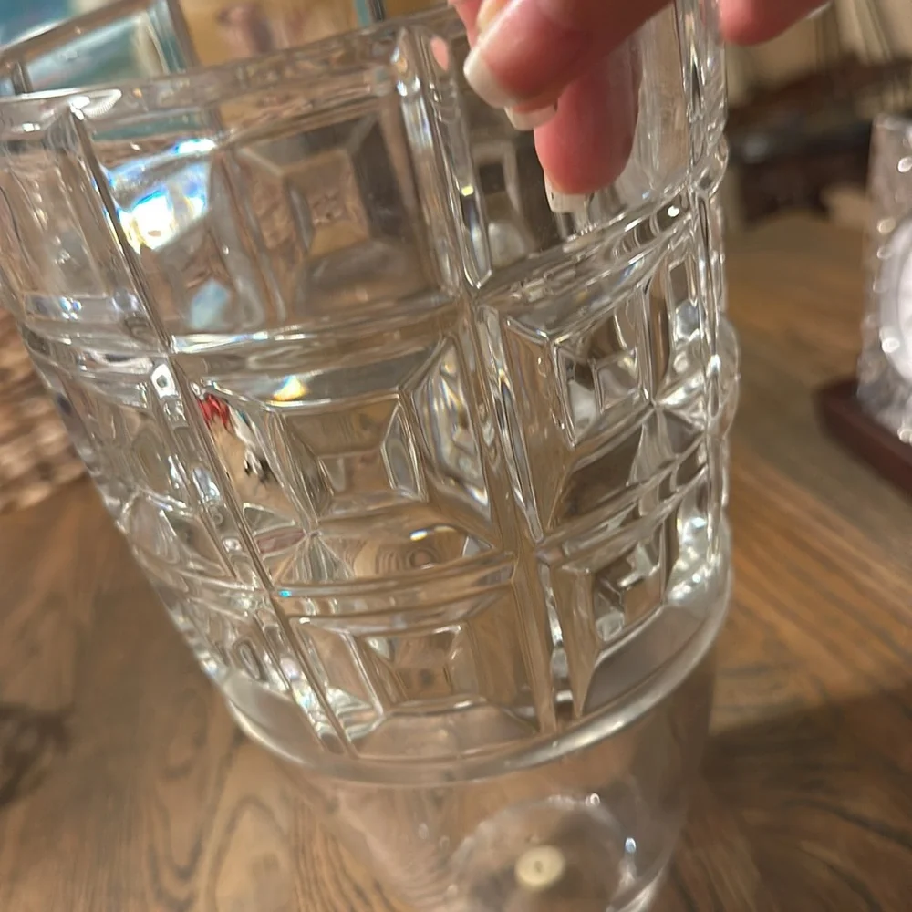 Rosenthal large Art Deco Lead Crystal Vase Early 20th century